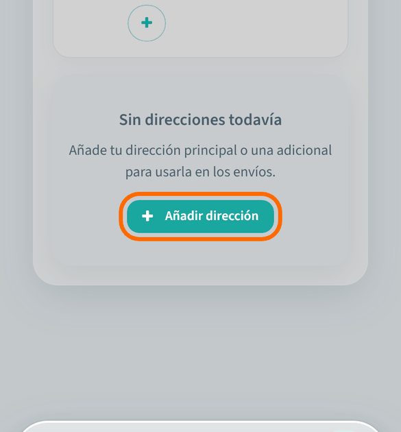 Pulsa «Añadir dirección»