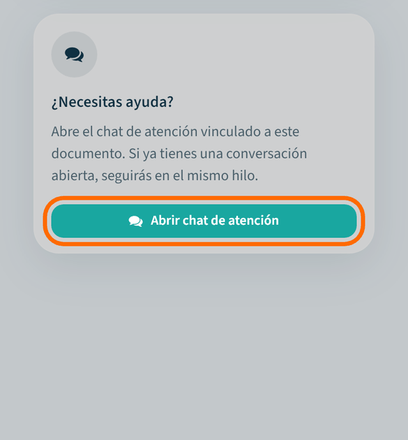 Si es de un pedido, escribe desde el pedido