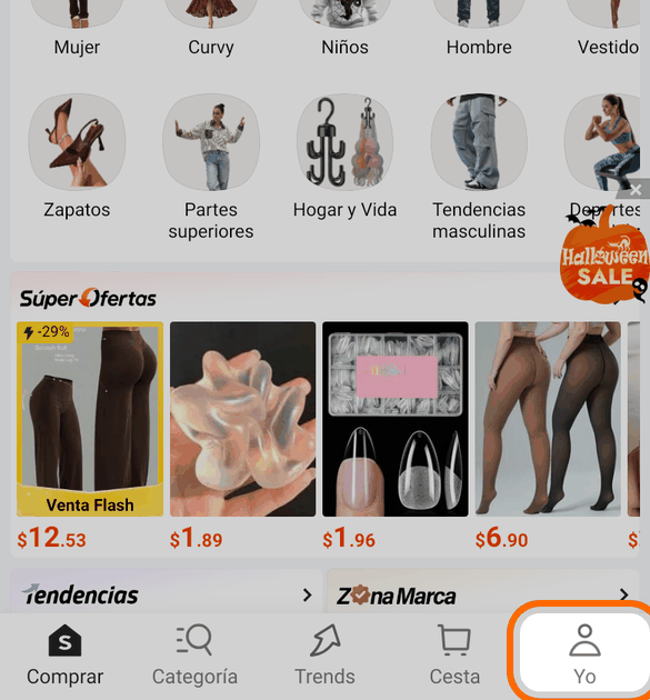 Busca el número de seguimiento