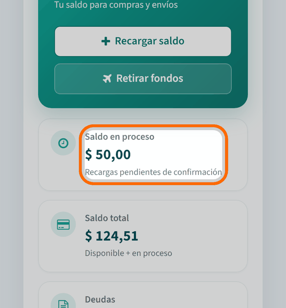 Espera la confirmación