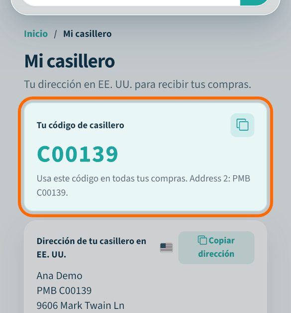 Entra en Mi casillero