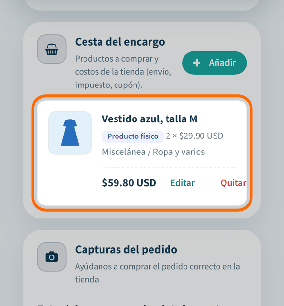 Revisa la cesta