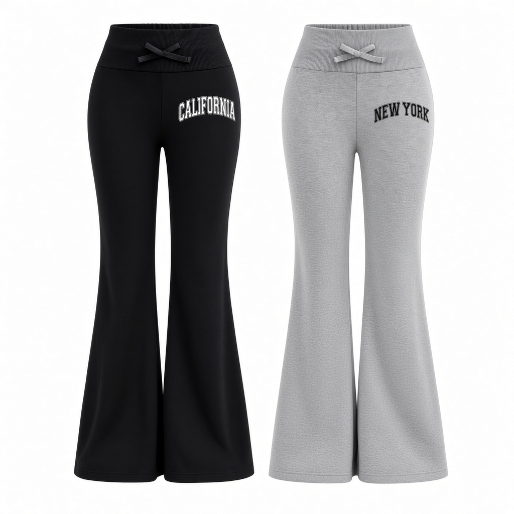 2 Piezas Leggings deportivos con estampado de letras para niñas — foto 3