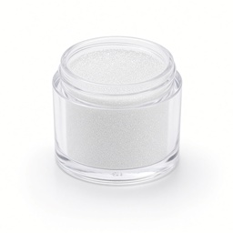 Lata de polvo de brillo para uñas para efecto azúcar.
