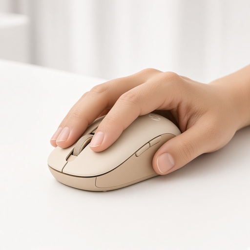 Mouse inalámbrico silencioso HP S1000 Plus, diseño portátil, conexión estable de 2.4GHz — foto 2