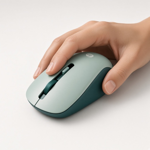 Mouse inalámbrico silencioso HP S1000 Plus, diseño portátil, conexión estable de 2.4GHz — foto 5