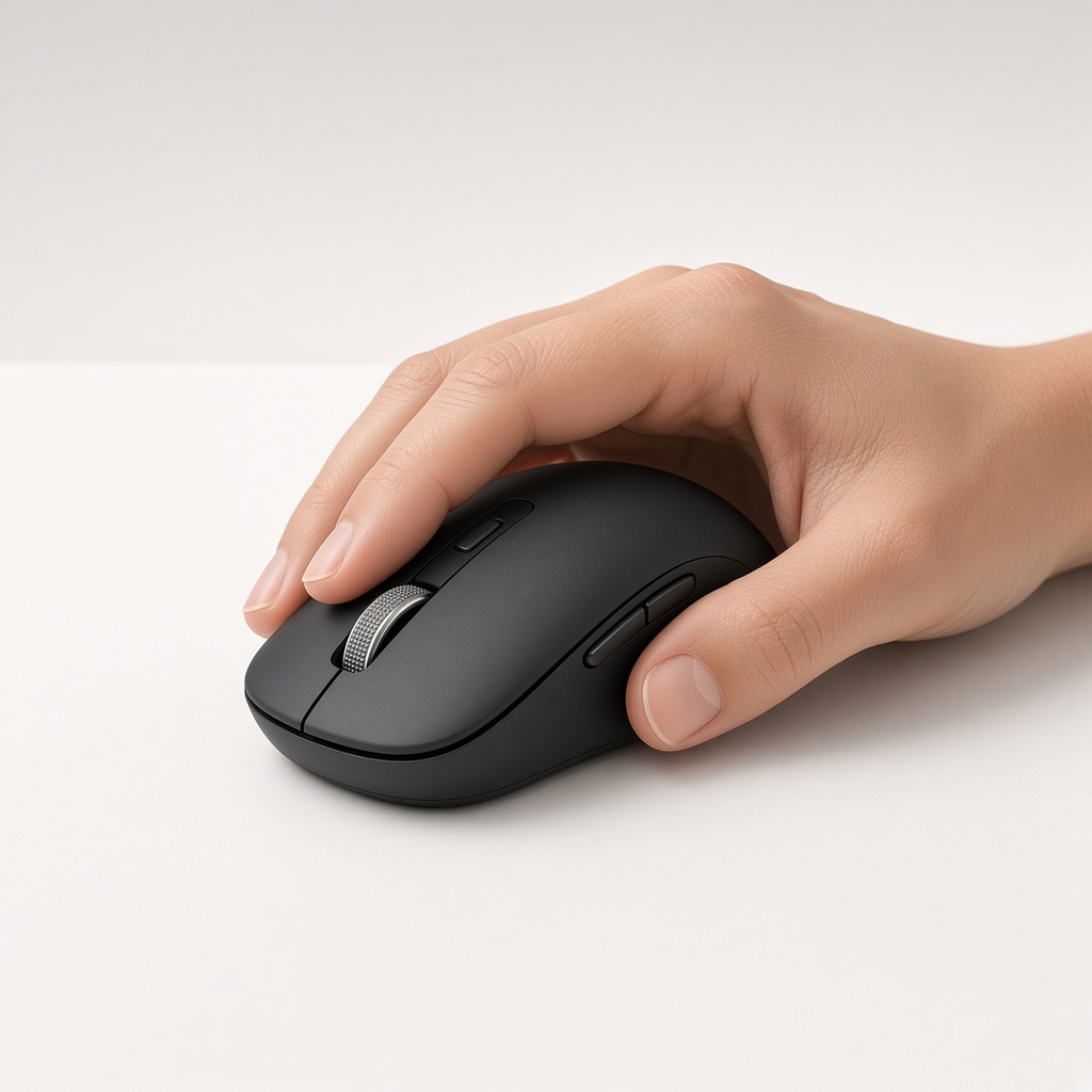 Mouse inalámbrico silencioso HP S1000 Plus, diseño portátil, conexión estable de 2.4GHz — foto 7