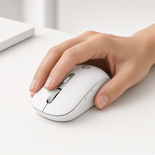 Mouse inalámbrico silencioso HP S1000 Plus, diseño portátil, conexión estable de 2.4GHz — foto 9