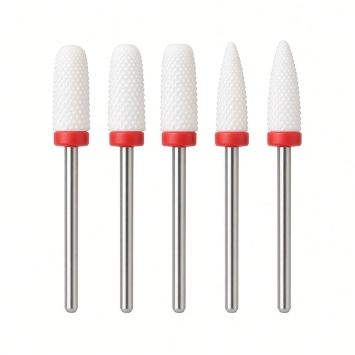 Set de 5 brocas de cerámica para taladro de uñas sin base — foto 3