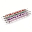 Set de 5 piezas Bolígrafos de puntos de colores brillantes para diseño de arte de uñas — foto 3