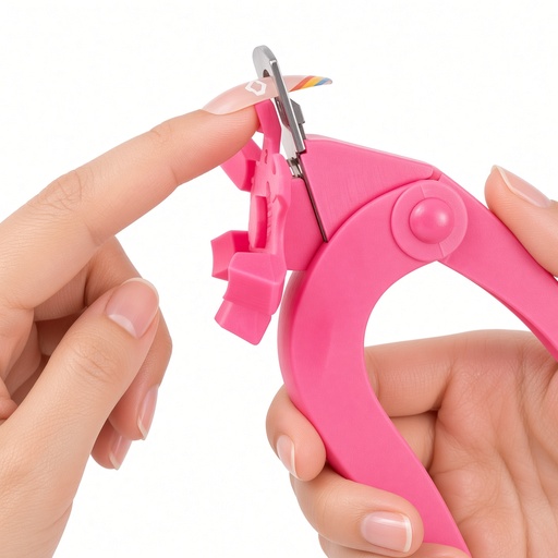 Cortaúñas profesional de acero inoxidable con recogedor de recortes de uñas — foto 2