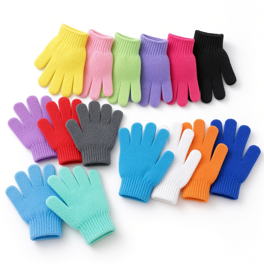 Guantes exfoliantes de doble cara — foto 2