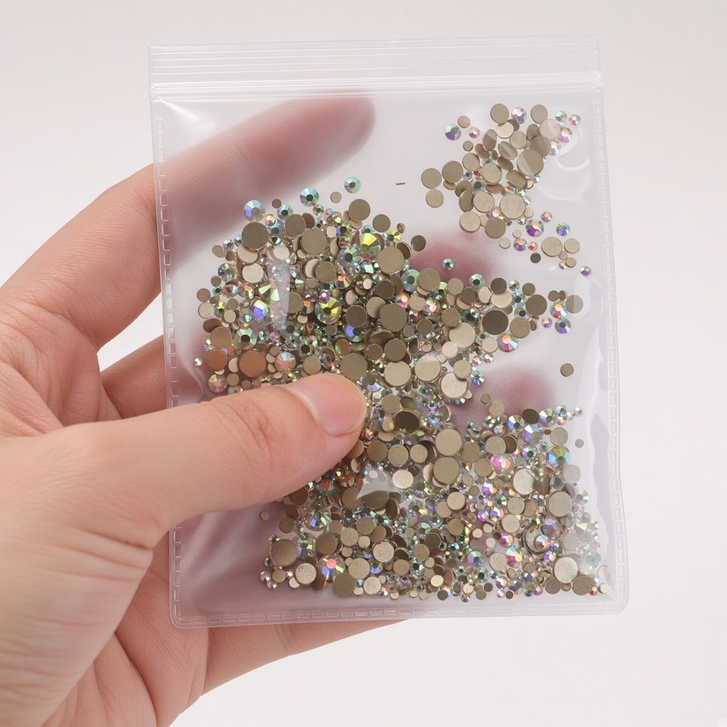 Sobre con 1440 Piezas de Piedras para Decoración de Uñas — foto 3
