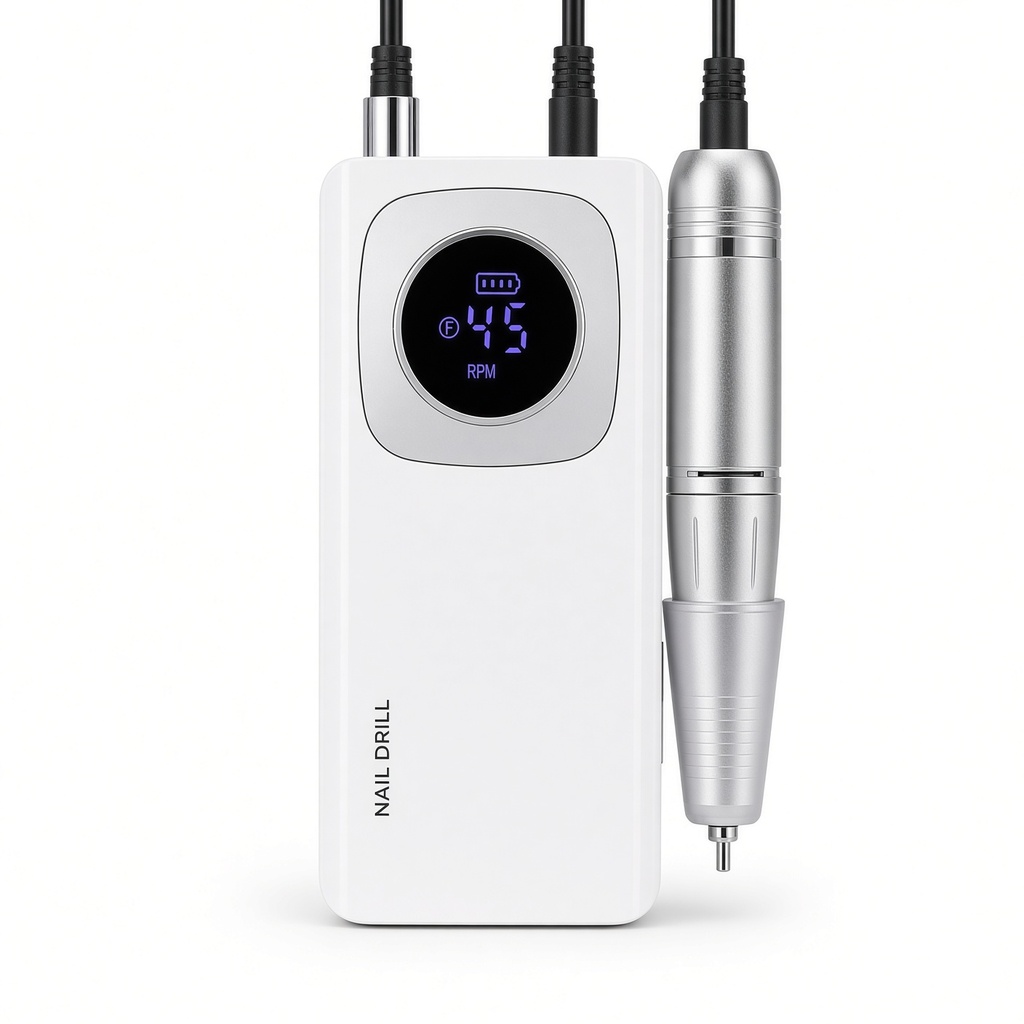 Taladro eléctrico portátil recargable de 45000RPM, para salón de uñas — foto 3