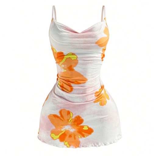 Vestido veraniego con estampado floral para adolescentes — foto 4