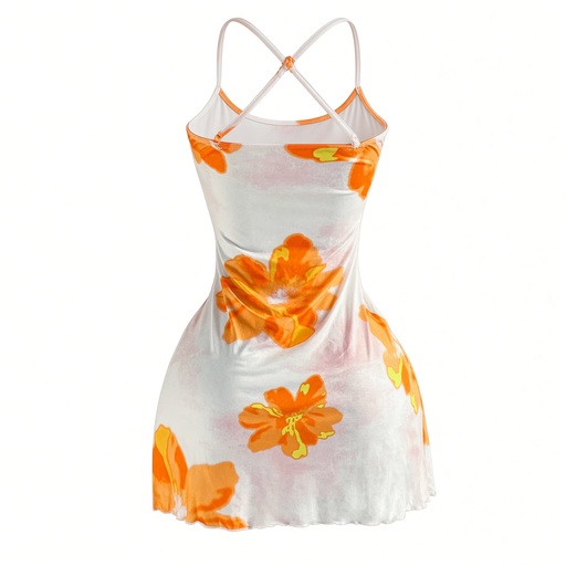 Vestido veraniego con estampado floral para adolescentes — foto 5