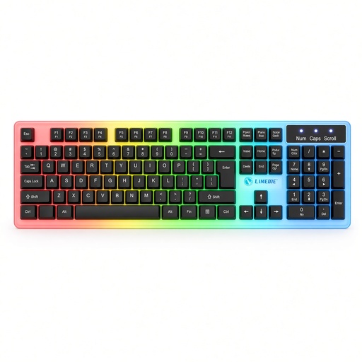Set de teclado de juegos y ratón con retroiluminación de siete colores — foto 2