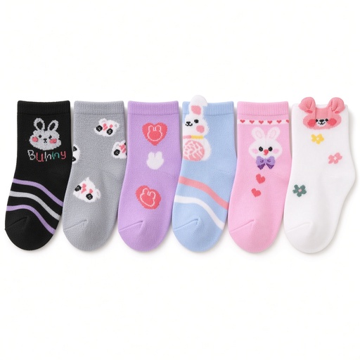 Set Infantil de 6 Pares de Medias — foto 3