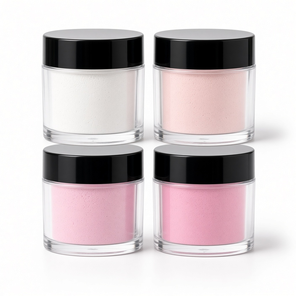 Set de 8 colores de polvo para inmersión de uñas de 0.35oz / Polvo acrílico puro — foto 2