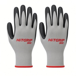 Pack de 30 pares de guantes de trabajo HITGRIP 300, talla M