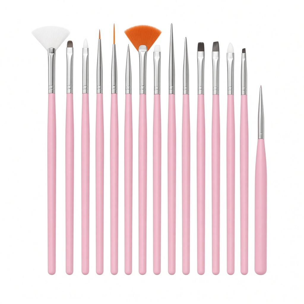 Set de 15 piezas de herramientas de arte de uñas — foto 7
