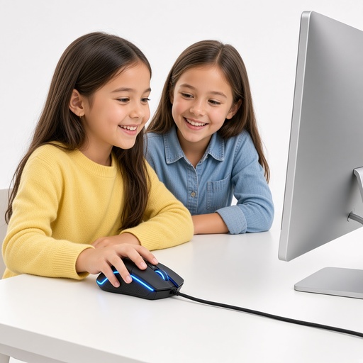 Ratón Gaming M200 HP, de conexión alámbrica. Diseño ergonómico e iluminación LED — foto 2