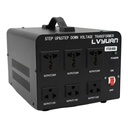 Transformador Convertidor de Voltaje LVYUAN 5000W Step Up/Step Down – 110V-120V a 220V-240V o Viceversa con 6 Tomas y Protección Automática — foto 2