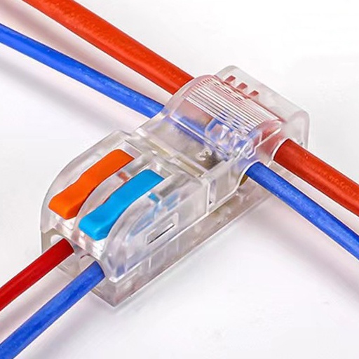 Conectores de Cable Eléctrico Tipo T Sin Pelar – Empalme Rápido de Rama Principal para LED, Cableado e Iluminación (1 Entrada 1 Salida) — foto 3