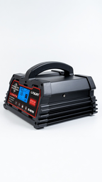 Cargador Inteligente de Batería para Auto LVYUAN 40Amp, Cargador Automotriz 12V/24V, Mantenedor de Baterías de Plomo-Ácido y LiFePO4 con Pantalla LCD, Cargador de Mantenimiento, para Cortacésped, Motocicleta, AGM, STD, Gel, EFB, etc