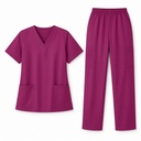 Conjunto Scrub Taskez Magenta Transpirable para Uso Médico — foto 2