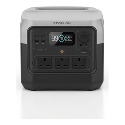 Estación de Energía Portátil EcoFlow River 2 Pro 716Wh LiFePO4 800W X-Boost 1600W Carga Rápida 70 min Solar