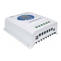 Controlador de Carga Solar MPPT 60A 100A 120A 12V/24V/36V/48V Voltaje Máximo de la Placa Fotovoltaica 100V Auto LCD Dual USB