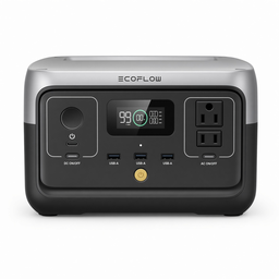 Estación de Energía Portátil EcoFlow RIVER 2 240 243Wh LiFePO4 600W Carga Rápida