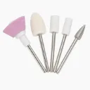 Set de 5 brocas profesionales para taladro de uñas (con caja de almacenamiento)