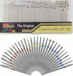 Set de brocas para taladro de uñas manicura rusa(30 piezas)