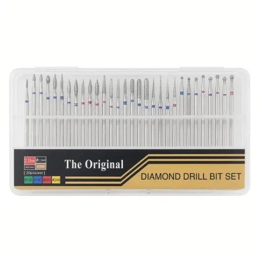Set de brocas para taladro de uñas manicura rusa(30 piezas)