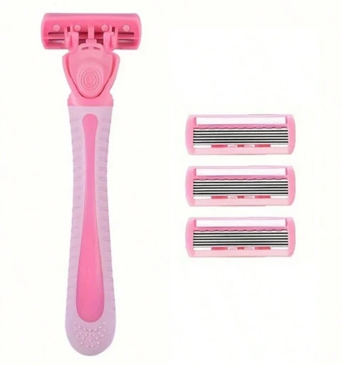 Maquinilla de afeitar para mujer.