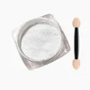 Caja de Polvo de cromo blanco perla