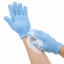 Guantes exfoliantes de doble cara