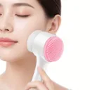 Cepillo facial exfoliante de silicona suave