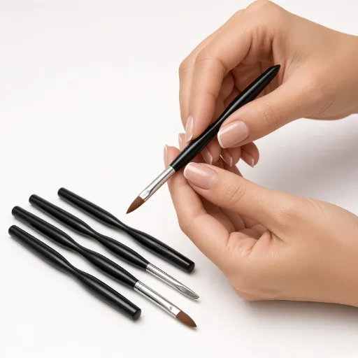 Set de 10 piezas de pinceles para arte de uñas