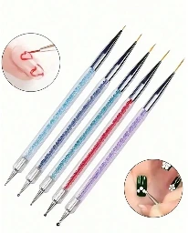 Set 5 Pinceles de Detalle y Punteado Doble Extremo