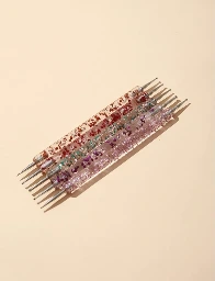 Set de 5 piezas Bolígrafos de puntos de colores brillantes para diseño de arte de uñas.