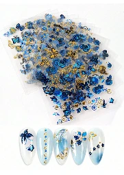 Pegatinas para arte de uñas 3D