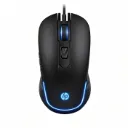 Ratón Gaming M200 HP, de conexión alámbrica. Diseño ergonómico e iluminación LED