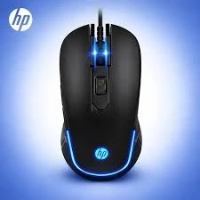 Ratón Gaming M200 HP, de conexión alámbrica. Diseño ergonómico e iluminación LED