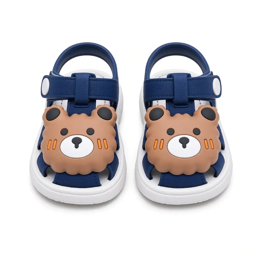 Sandalias de dedo cerrado para niños pequeños