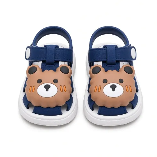 Sandalias de dedo cerrado para niños pequeños