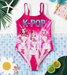 Trusa para niña, temática KPOP.