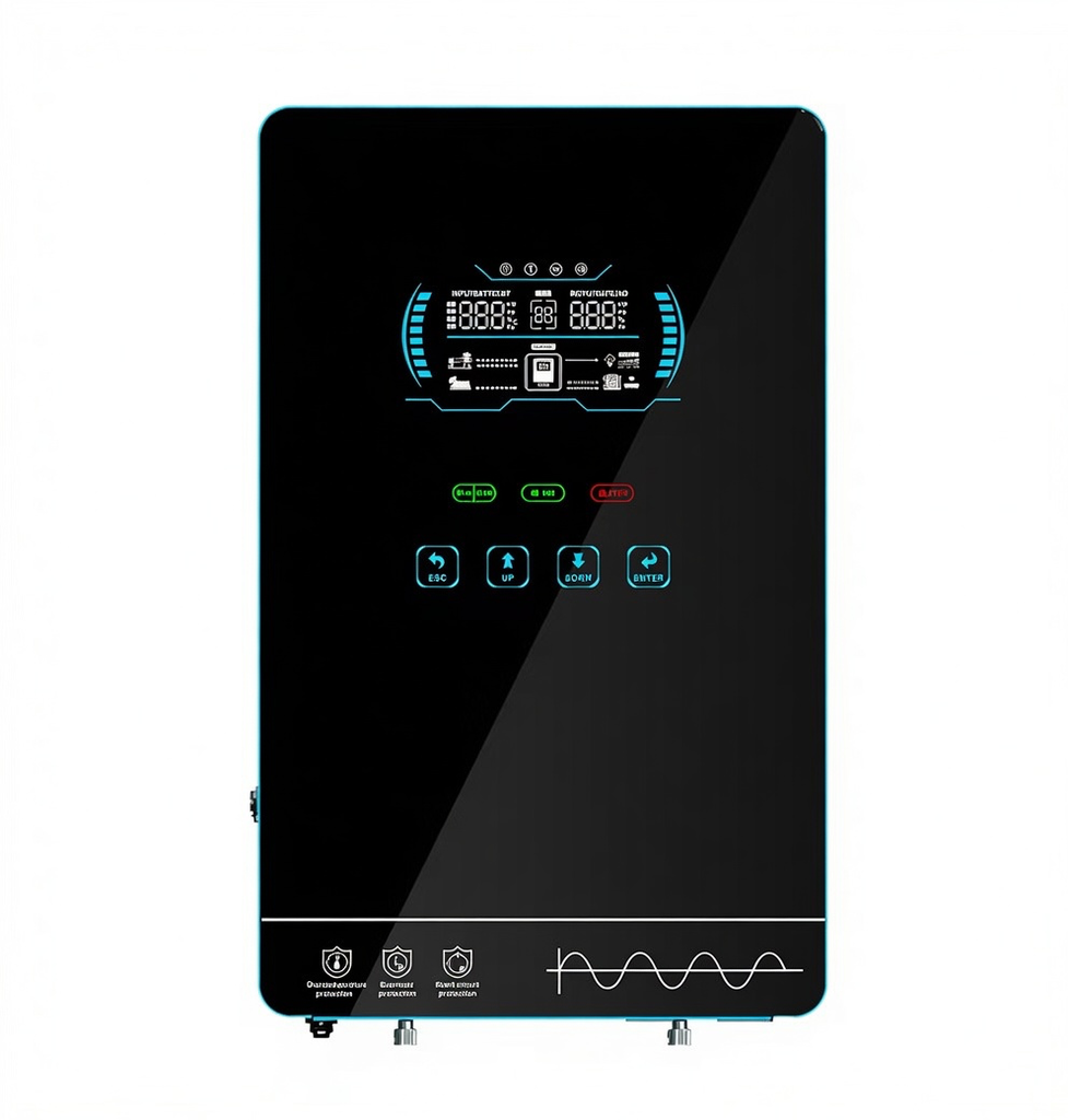 Inversor Híbrido Solar 4000W MPS-VX – 24V DC a 120V AC Onda Sinusoidal Pura | MPPT 140A + Pantalla LCD 6.25" | Arranque sin Batería